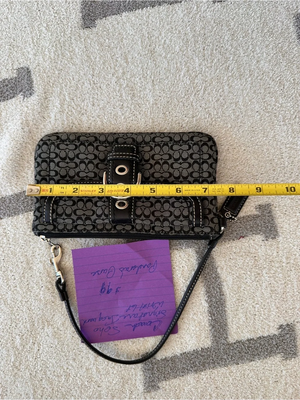 Coach SoHo wristlet